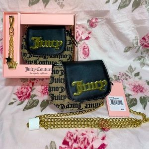 Mini Xbody Goth Black/Brown Key Ring Gift Set